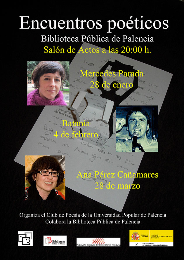 Encuentros poéticos en la Universidad Popular de Palencia